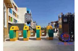 China Luxury Coating Swing Barrier Turnstile Gate , Face Rec Swing Barrier Gate supplier