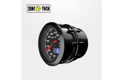 China ABS LCD Display 12v Electronic Oil Temperature Gauge 52MM supplier