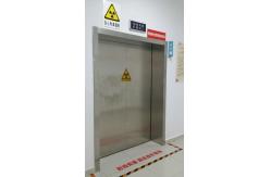China SS Surface Class I Radiation Protection Lead Door With Ionizing Radiation Sign supplier