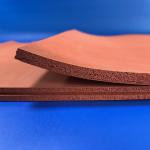 Closed Cell Silicone Foam Sheet High Temperature Resistant Silicone Sponge Sheet