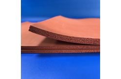 China Closed Cell Silicone Foam Sheet High Temperature Resistant Silicone Sponge Sheet supplier