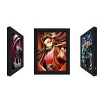 Lenticular Flip Change Anime 3D Poster Frame LED Light Box for sale
