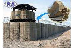China Collapsible Cells Connected Hot Dipped Galvanized HESCO Defensive Barrier supplier