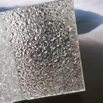 Custom Sized Light Transmitting Polycarbonate Diamond Sheet For Roofing And Building for sale