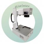 20w 30w 50w Fiber Laser Marking Machine Animal Ear Tag Engraver for sale
