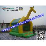 Giraffe Inflatable Jump Castles Rent SGS / ROHS Certificate for sale