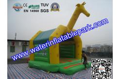 China Giraffe Inflatable Jump Castles Rent SGS / ROHS Certificate supplier