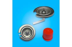 China Empty 227g Butane Gas Bottle Valve One Inch Cartridge Gas Valve With Nozzle supplier