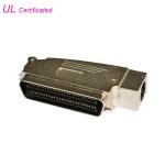 Amphenol 957 100Pin Plug IDC Male Connector With Side Cable Entry Zinc Cover for sale