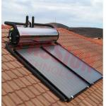 High Performance Flat Plate Solar Water Heater Pitched Flat Solar Collector for sale