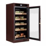Premium Digital Cigar Cooler Humidifier with 65-75% RH Humidity Range and Tempered Glass Door for sale