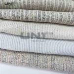 Garments Eco - Friendly Fusible Interlining Fabric Elasticity High Weight for sale