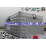 Large Grey Inflatable Cube Tent Temporary Buildings With CE UL certificates for sale