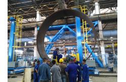 China Large Heavy Duty Wind Tube Tower Welding Manipulator supplier