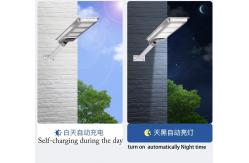 China Waterproof IP65 All In One LED Solar Street Light Stainless Steel Material 80W supplier