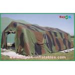 Custom Camouflage Inflatable Air Tent Large Arm Inflatable Camping Tent