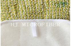 China Yarn Dyed Microfiber Small Chenille Microfiber Wet Mop Pads For Home Cleaning supplier
