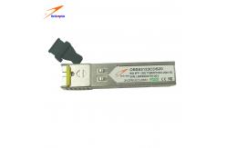 China TX 1550nm 1.25G 20KM SC BIDI SFP Ethernet Transceiver Modules supplier