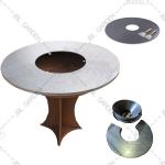 Rusty Surface Corten Steel BBQ Grill Outdoor Heavy Duty for sale