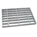 Anti Slip Floor Grating Galvanized Steel Grating for Port Terminal for sale