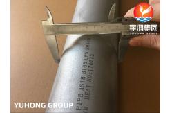 China ASTM B165 UNS N04400 Nickel Alloy Steel Seamless Tube For Heat Exchanger supplier