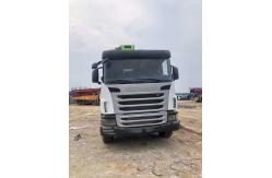 China Refurbished Used Concrete Mixer Pump 200 M3/h With Scania Chassis supplier