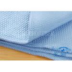 Red / Blue / Yellow Washable Microfiber Glass Cleaning Cloth For Window Cleaning