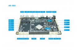 China High Integration Fanless Embedded System Board Quad Core RK3288 supplier