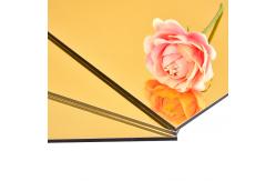 China A2 Fireproof Grade 6mm Thickness Vinylidene Fluoride Composite Panel supplier