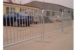 China Temporary Site Fencing Road Works Pedestrian Safety Crossing Barrier Mesh Fencing supplier