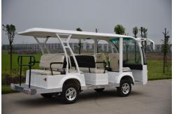 China Customized Mini Electric Sightseeing Cars Four Wheels With Hydraulic Braking System supplier
