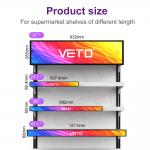 CMS Integration Stretched Bar LCD Display Transform Digital Retail Advertising
