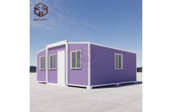 China Fire Resistant Expandable Container House with Level 8 Earthquake Resistance supplier