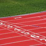 Mixed PU 13mm Sandwich System All Weather Running Track