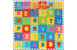 China REACH Certification 30X30cm Letter Puzzle Foam Mat For Playroom supplier