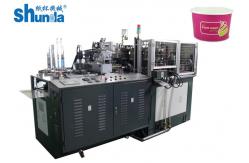 China Horizontal Fully Automatic PE coated Paper Bowl Making Machine 135-450GRAM supplier