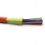 GJFJV 50/125um 10G OM1 OM2 OM3 Multimode Multi-Core Tight Buffered LSZH 6 Core Indoor Fiber Optical Cable for sale