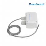 Dustproof IP65 Room Temperature Sensor Monitor 2 Wire Connection