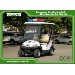 White 4 Seater Electric Security Patrol Vehicles 48V 3.7KW Aluminum Material for sale