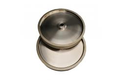 China Electroplating Wood Grinding Wheel Metal Grit Silver Customized supplier