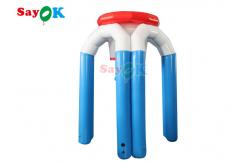 China Giant Throwing Game Inflatable Basketball Hoop For Family Fun supplier