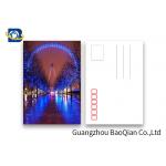 The London Eye Pattern Lenticular Postcards , 3D Lenticular Card Tear - Proof