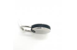 China Silver Metal Key Holder Stylish and Functional Keychain Accessory supplier