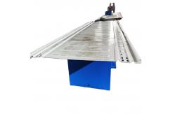 China PLC Automatic Cable Tray Production Line Punching Manufacturing Machine supplier