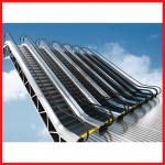 Speed 0.5m/s Comfortable Vvvf Moving Walk Escalator 30 Degree Auto Smooth Operation for sale