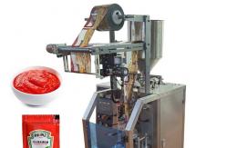 China Stirring Liquid Packer Machine OEM 10g Tomato Sauce Filling supplier