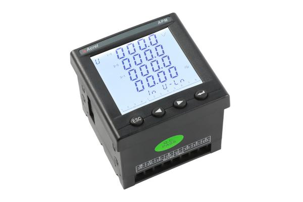 96*96*65mm 50Hz Programmable Power Meter Multifunction APM810