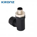 M12 Plug Connector A-code 5 Pin Aviation Screw Connect Male Circular Connectors for sale