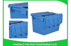 China 100% New Pp Plastic Attached Lid Containers Moving Storage Light Weight supplier