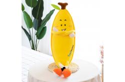 China Plush Home Decorative Throw Pillow With Banana Design supplier